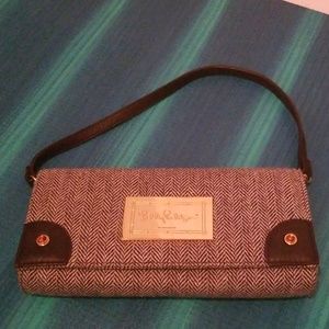 Rare Lilly Pulitzer brown and beige herringbone